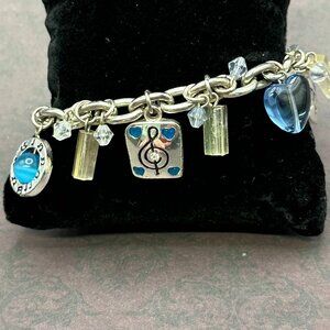 AJMC Music Themed Charm Bracelet
